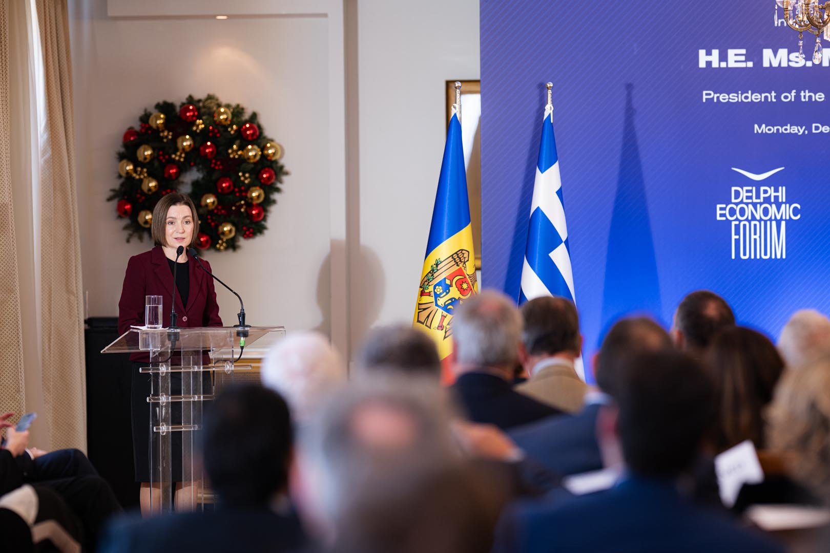 In Conversation with the President of the Republic of  Moldova 4