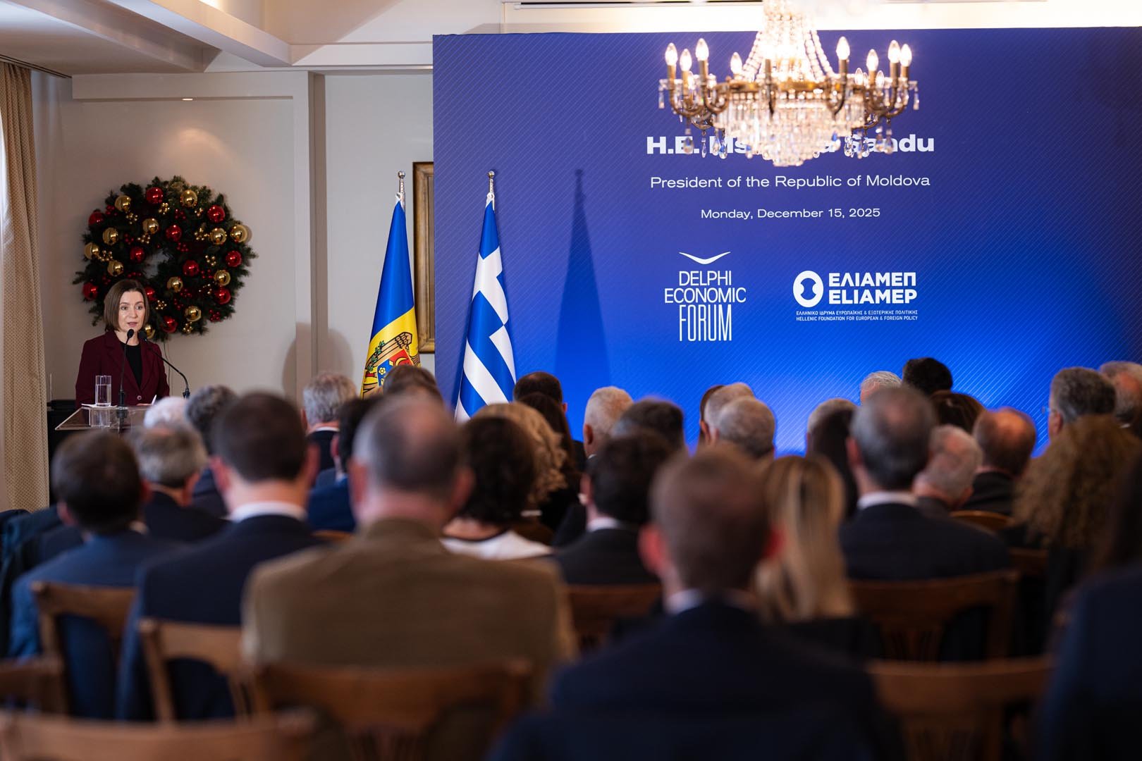 In Conversation with the President of the Republic of  Moldova 5