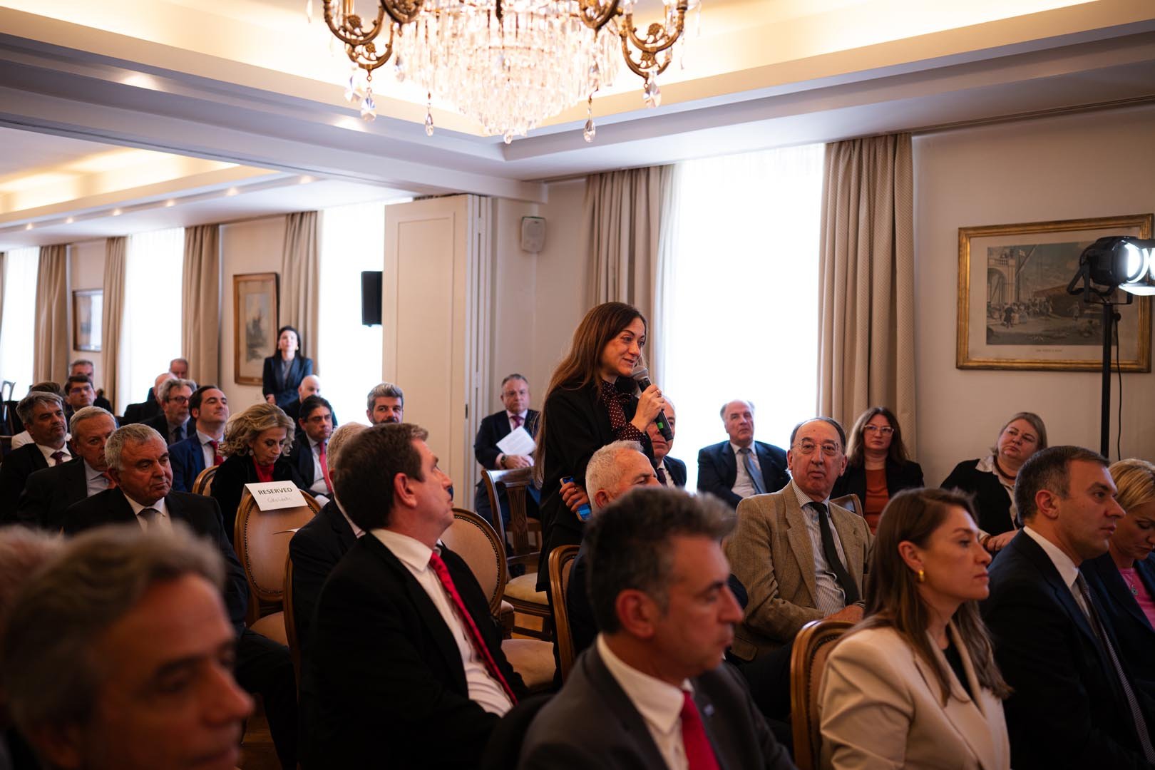 In Conversation with the President of the Republic of  Moldova 9